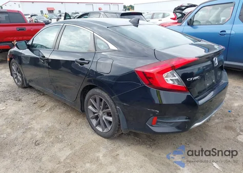 2020 Honda Civic Ex from USA, damaged, VIN 19XFC1F38LE002907